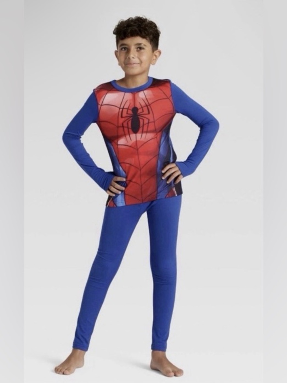 Cuddl Duds Spider-Man Thermal Underwear Set